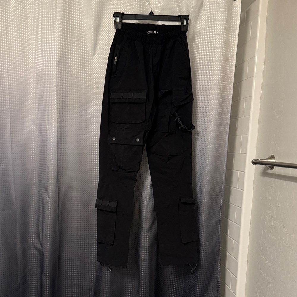 Black Cargo Pants